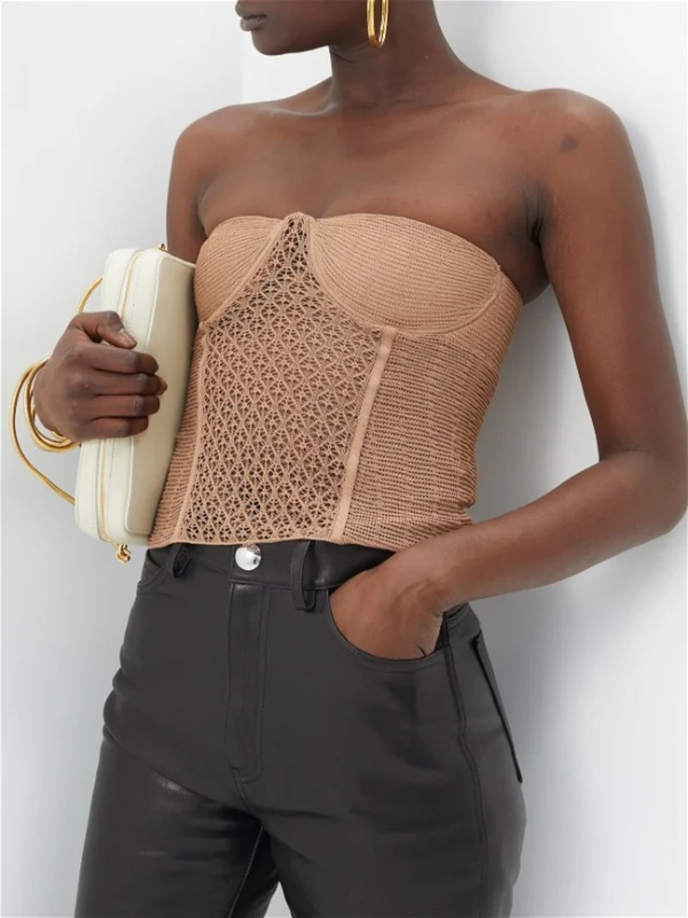 Khaite Lori knit bustier - Picture 5 of 15